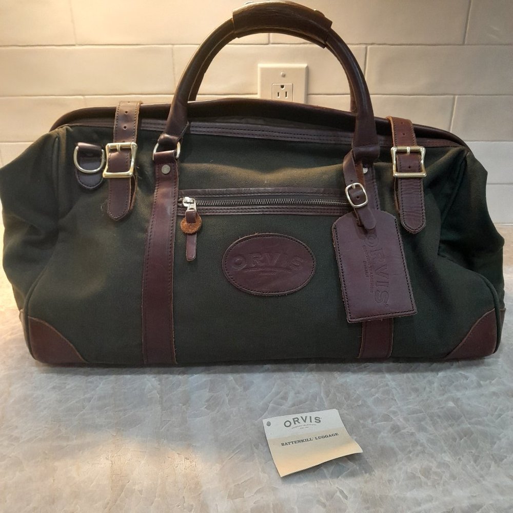 Vintage Orvis Battenkill Weekend bag